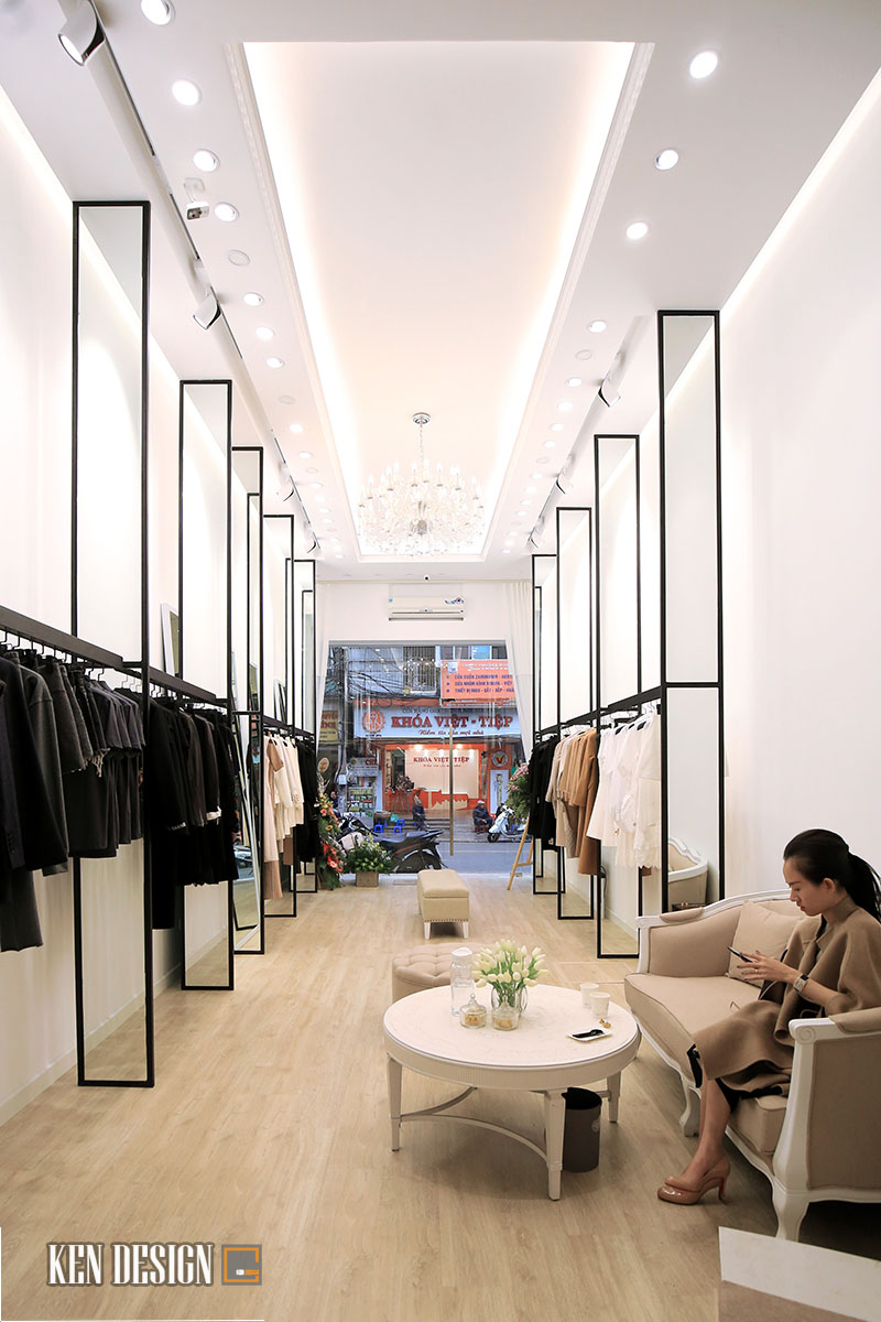 Thiết kế shop thời trang đẹp.